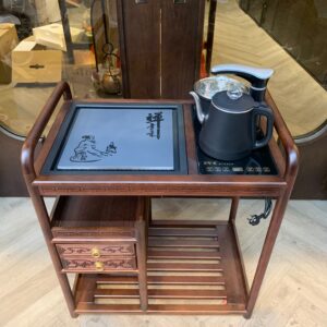 BÀN TRÀ DI ĐỘNG GỖ MUN