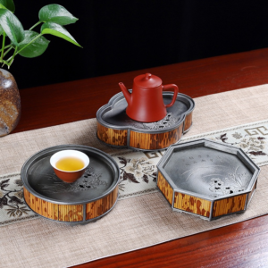 KHAY TRÀ THIẾC BỌC TRÚC QUÝ PHI