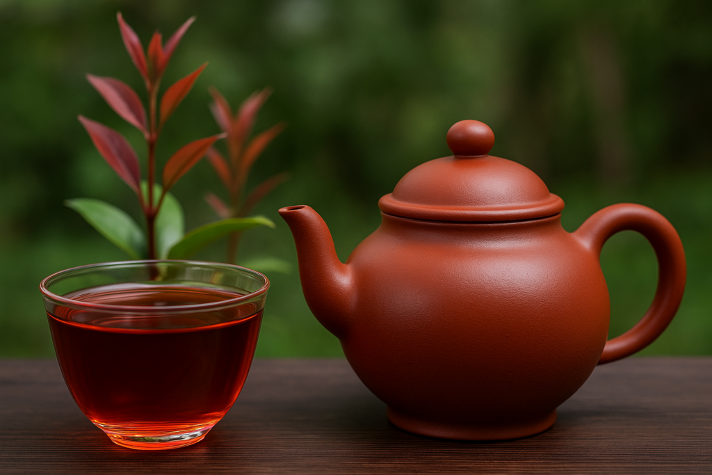 Đất Chu Nê Đại Hồng Bào - Huyền thoại và thực tại trong nghiên cứu Tử Sa Trà Đại Hồng Bào Vũ Di Sơn được pha bằng ấm Chu Sa Đại Hồng Bào