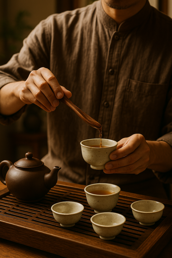 TRÀ CỤ THÌA TRÀ