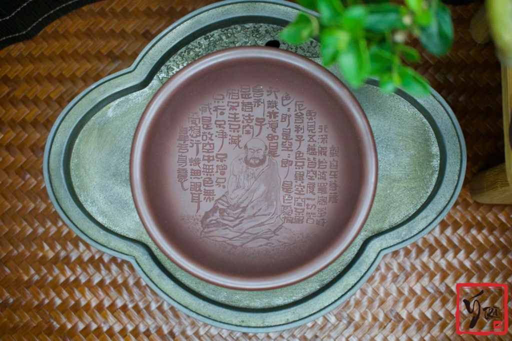 Chén Tử Sa khắc Đạt Ma Sư Tổ