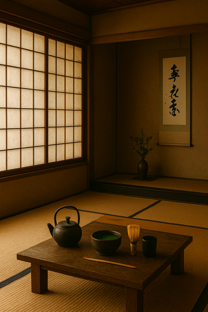 Trà đạo Nhật Bản: Nét đẹp của thiền và nghi lễ KHÔNG GIAN TRÀ ĐẠO NHẬT BẢN
