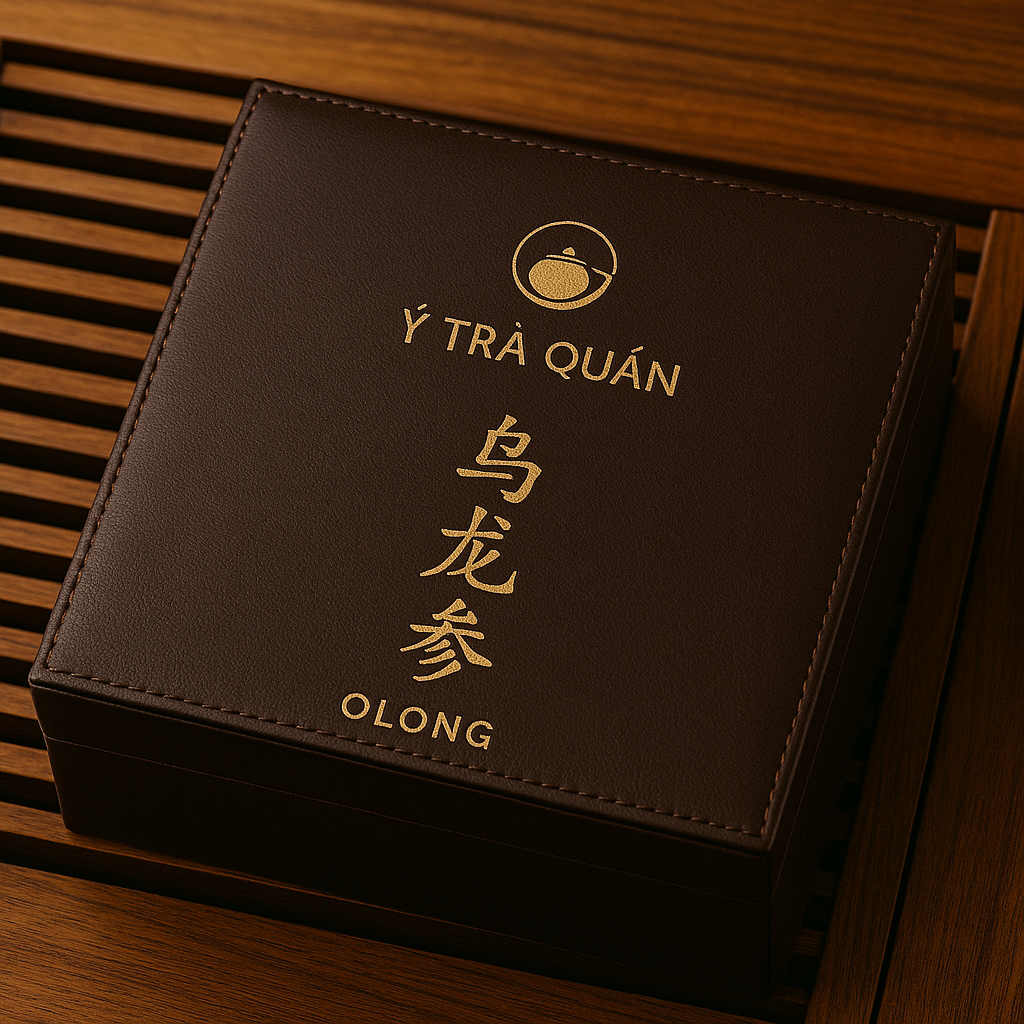 Top 5 loại trà ngon phù hợp làm quà biếu cao cấp – Biếu sếp, biếu thầy sang trọng Hộp trà Ô Long Sâm – Quà trà biếu cao cấp biếu sếp