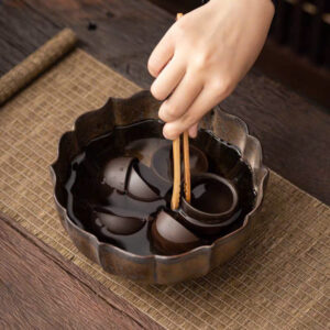 Ang Rửa Chén Gốm Kim Thô