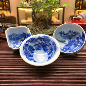 CHÉN CHỦ SỨ THANH HOA NUNG CỦI