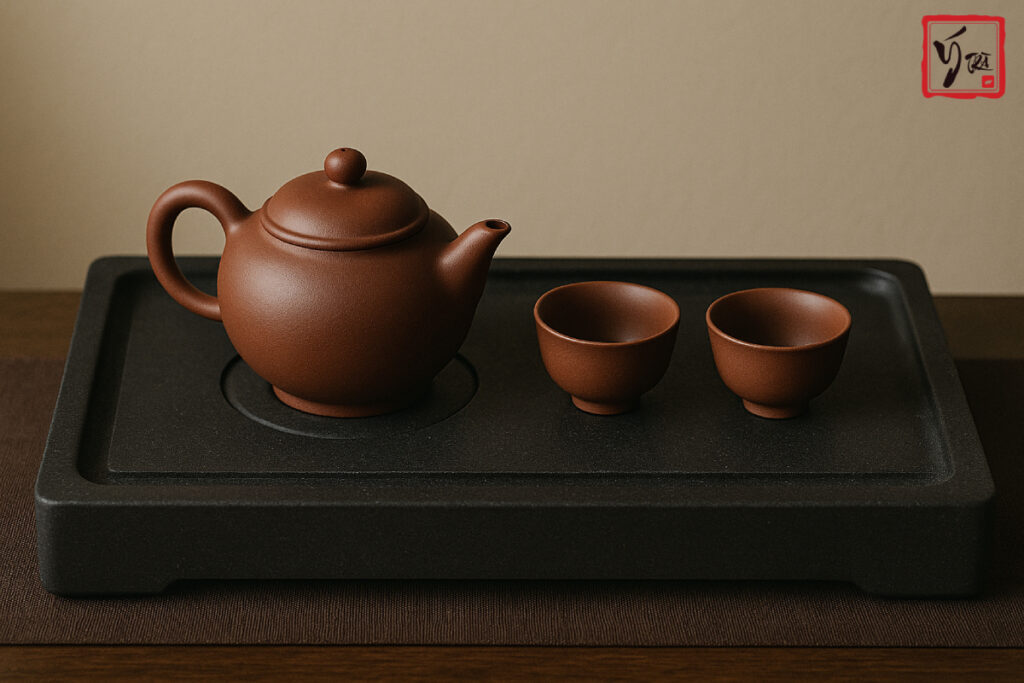 Khay trà đá sang trọng – Khay trà đẹp phong thủy.