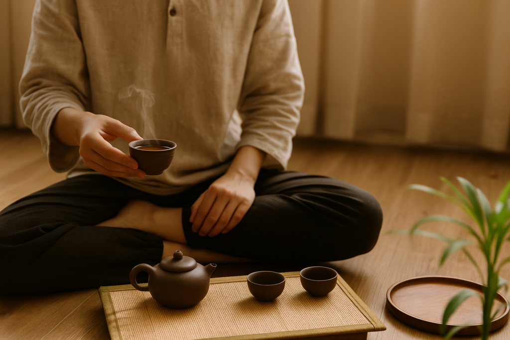 Thực hành thiền trà – mindfulness qua từng tách trà