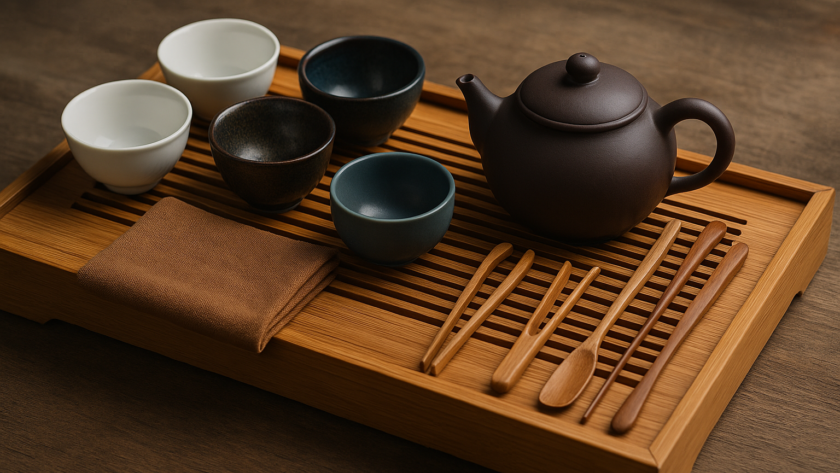 Bộ trà cụ cơ bản cho người mới chơi tại Ý Trà Quán