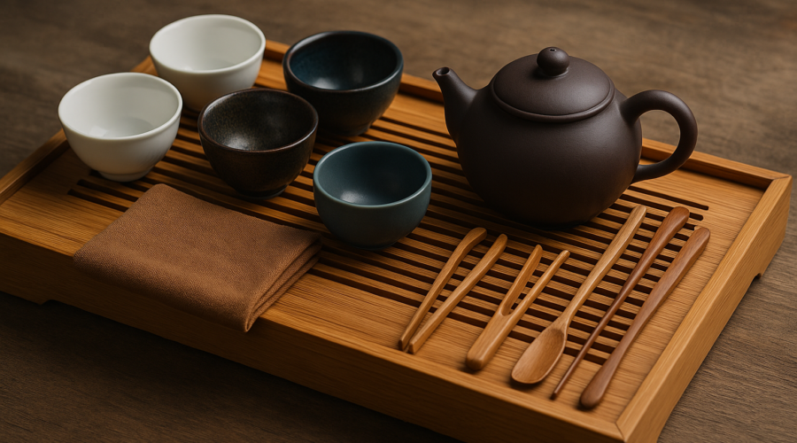 Bộ trà cụ cơ bản dành cho người mới chơi Bộ trà cụ cơ bản cho người mới chơi tại Ý Trà Quán