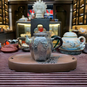 ẤM PHA TRÀ BẠC 999